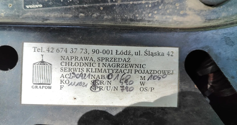 Volvo XC 60 cena 43000 przebieg: 198500, rok produkcji 2010 z Łódź małe 232